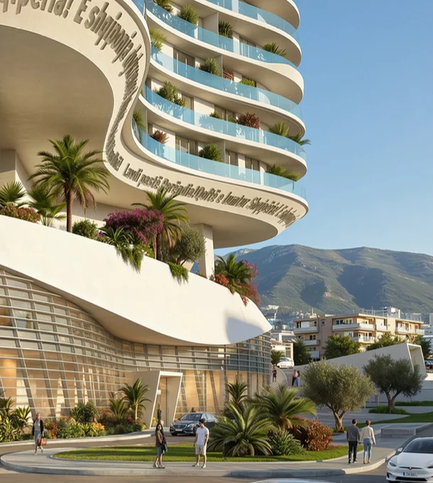 2-Bedroom Apartment, Floor 15, Luzaj Towers, Lungomare Vlore