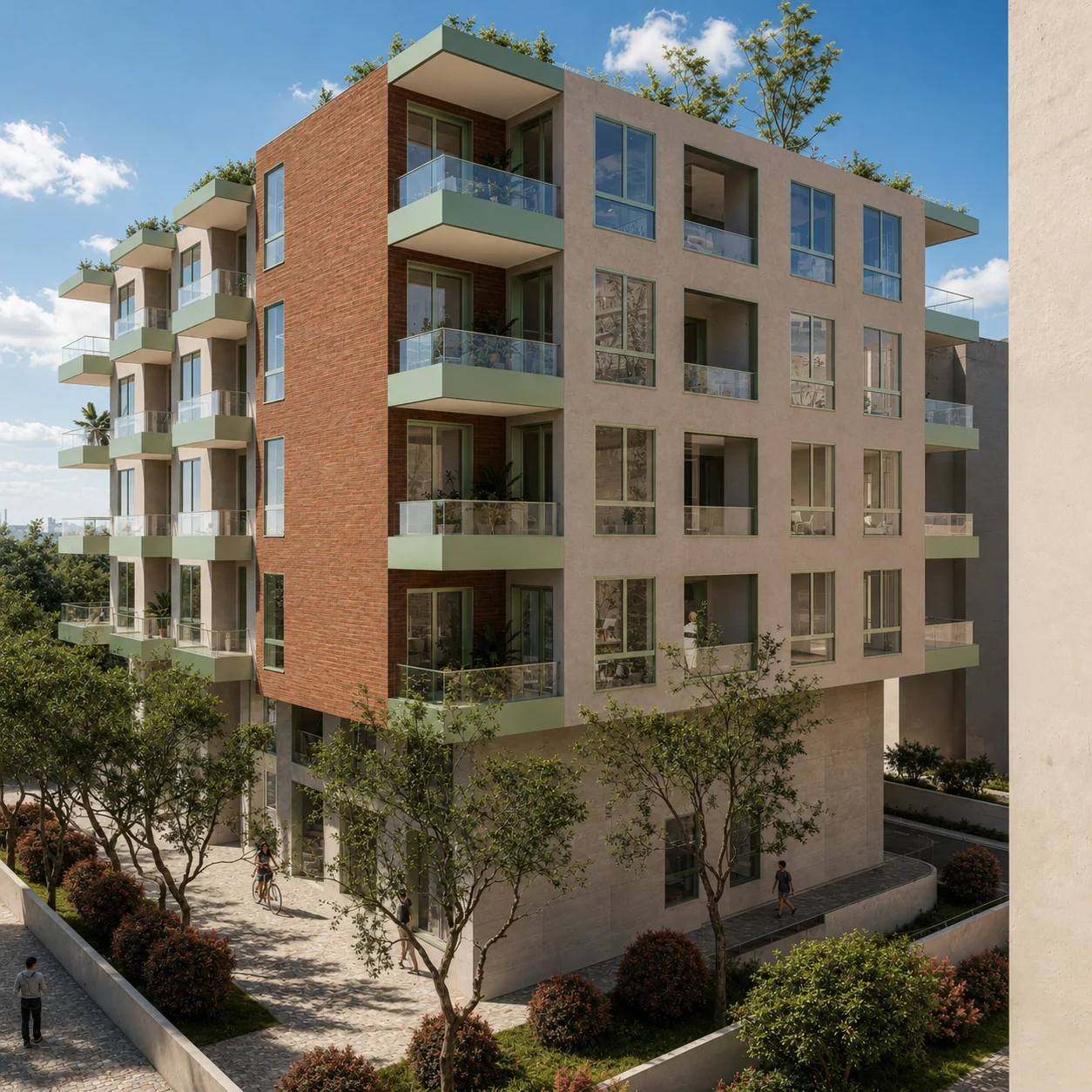 1-Bedroom Apartment, 3rd Floor – Gioia Residence, Mali i Robit