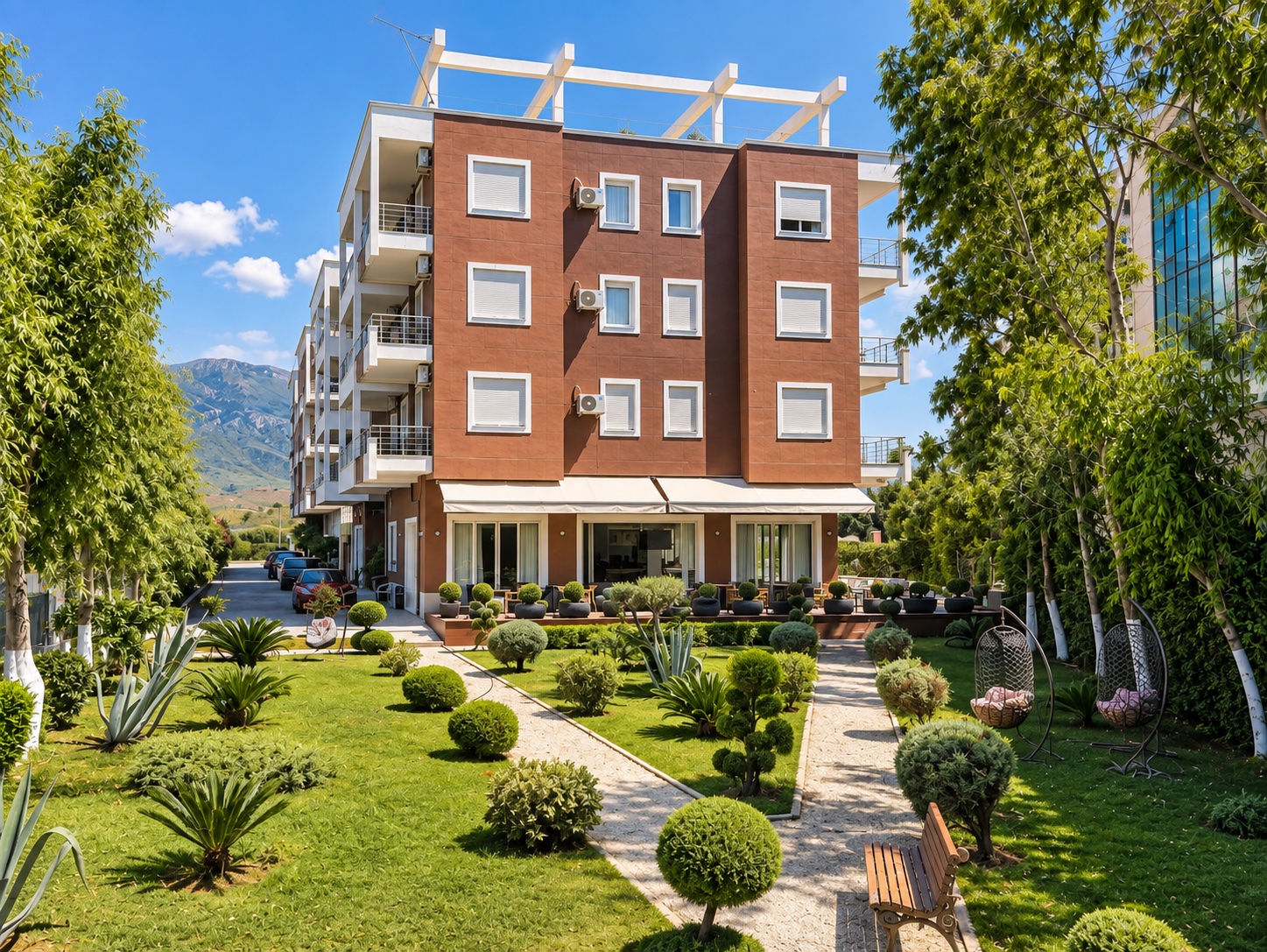 24-unit hotel at Marina Orikum, Orikum