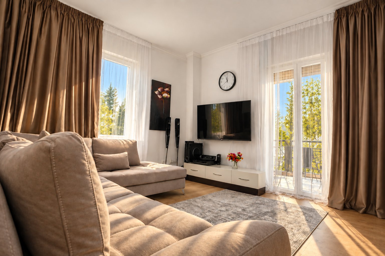 2-bedroom beachfront apartment in Golem, Durres