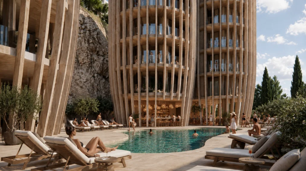 Apartment in Cliffside Development, Vlora Bay