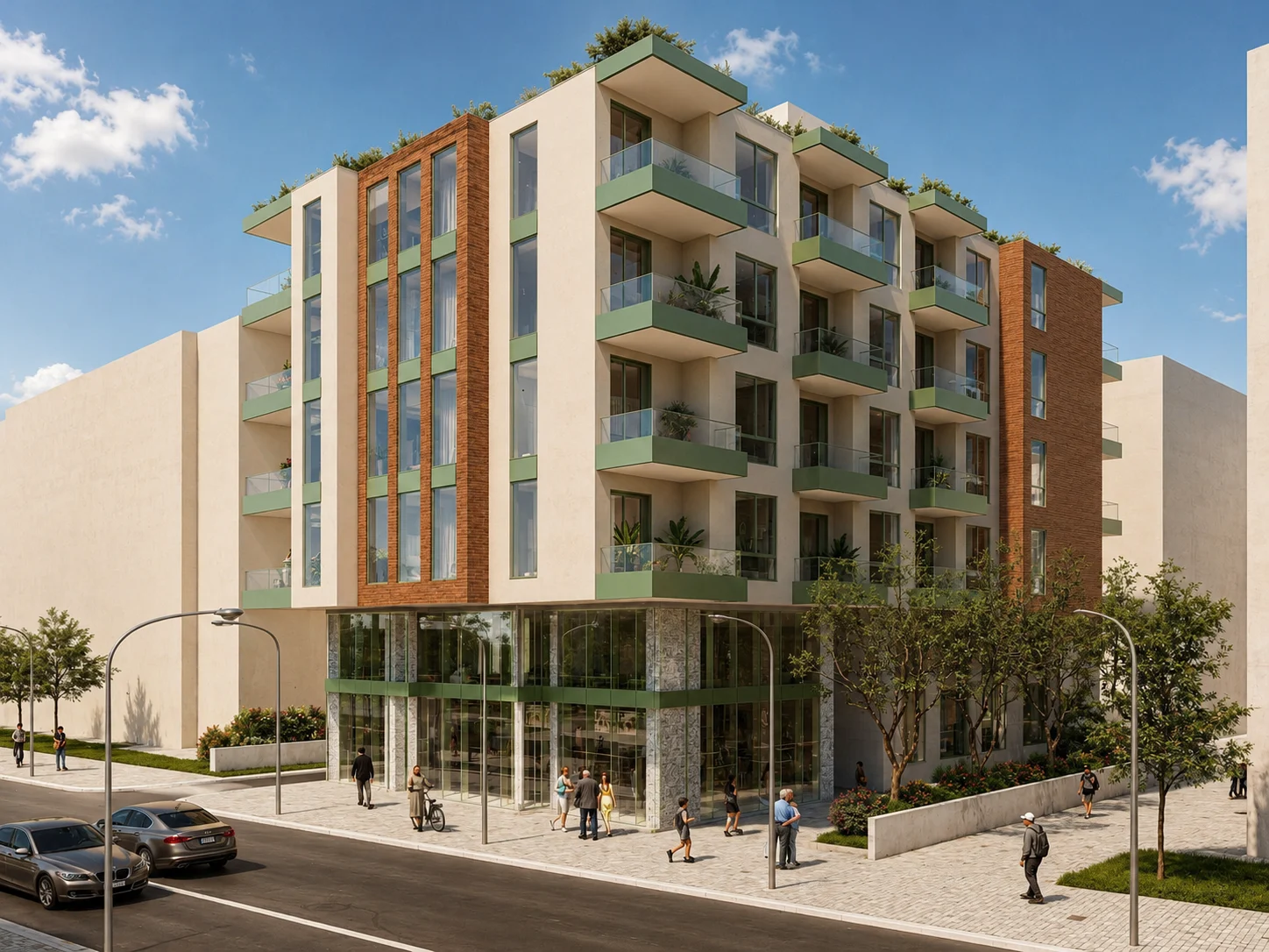1-Bedroom Apartment, 3rd Floor – Gioia Residence, Mali i Robit