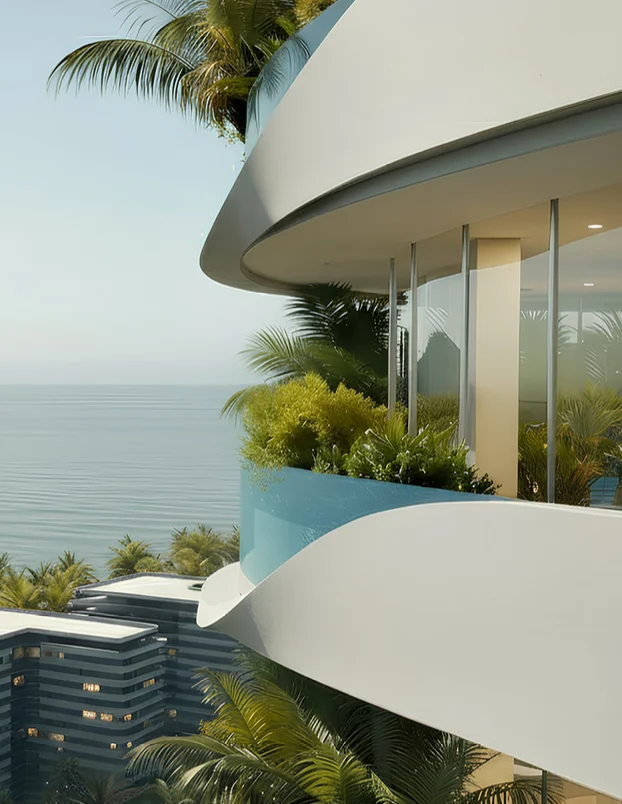 2-Bedroom Apartment, 19th Floor, Luzaj Towers, Lungomare Vlorë