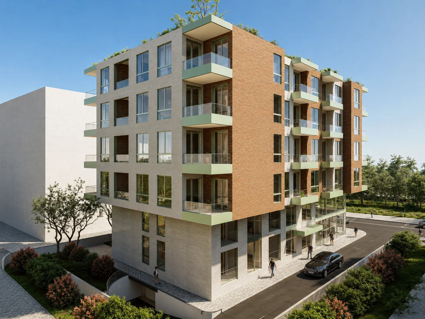 1-Bedroom Apartment, 3rd Floor – Gioia Residence, Mali i Robit