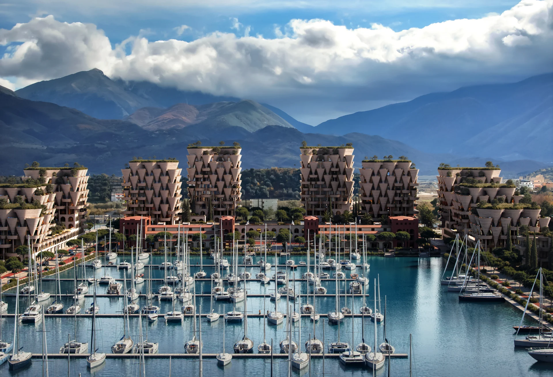 2-bedroom Penthouse Orikum Marina